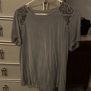 Super cute and soft gray shirt